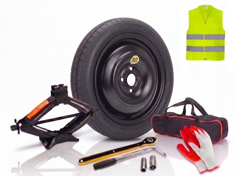 Dojazdové Koleso 115/70R15 Kia Picanto II 2011-2017 Originálna Sada S Vestou