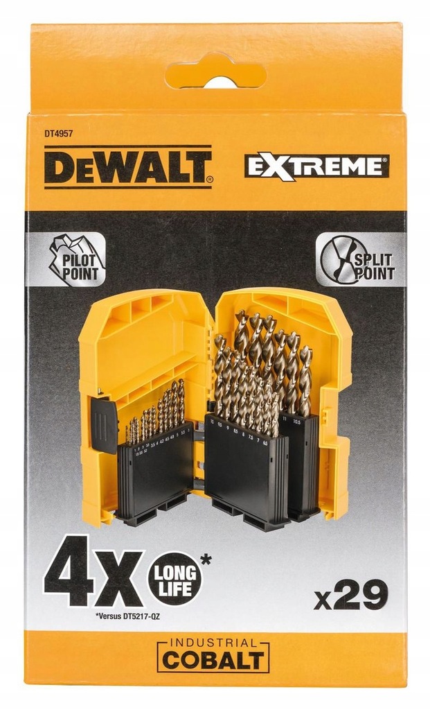 

Dewalt Zestaw Wiertła Do Metalu Kobalt 29el DT4957
