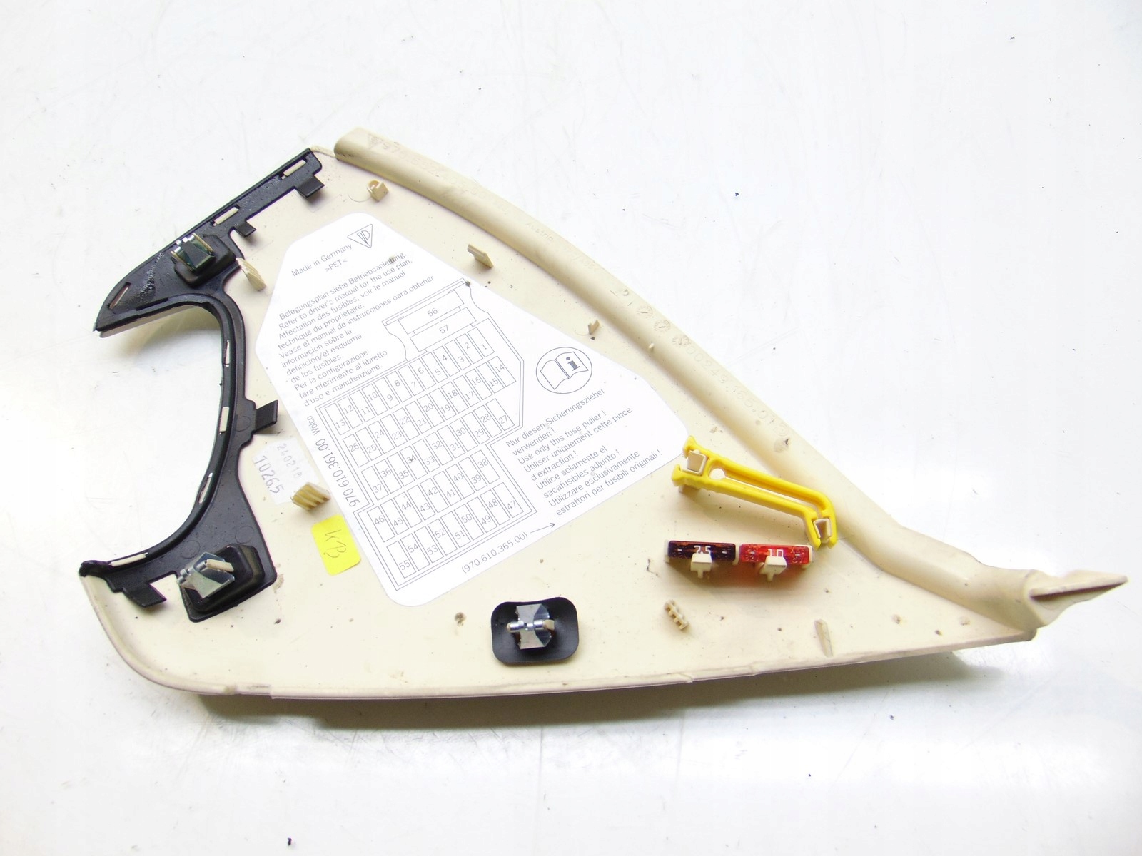 Couvre du tableau de bord Console Gauche PORSCHE PANAMERA et 970