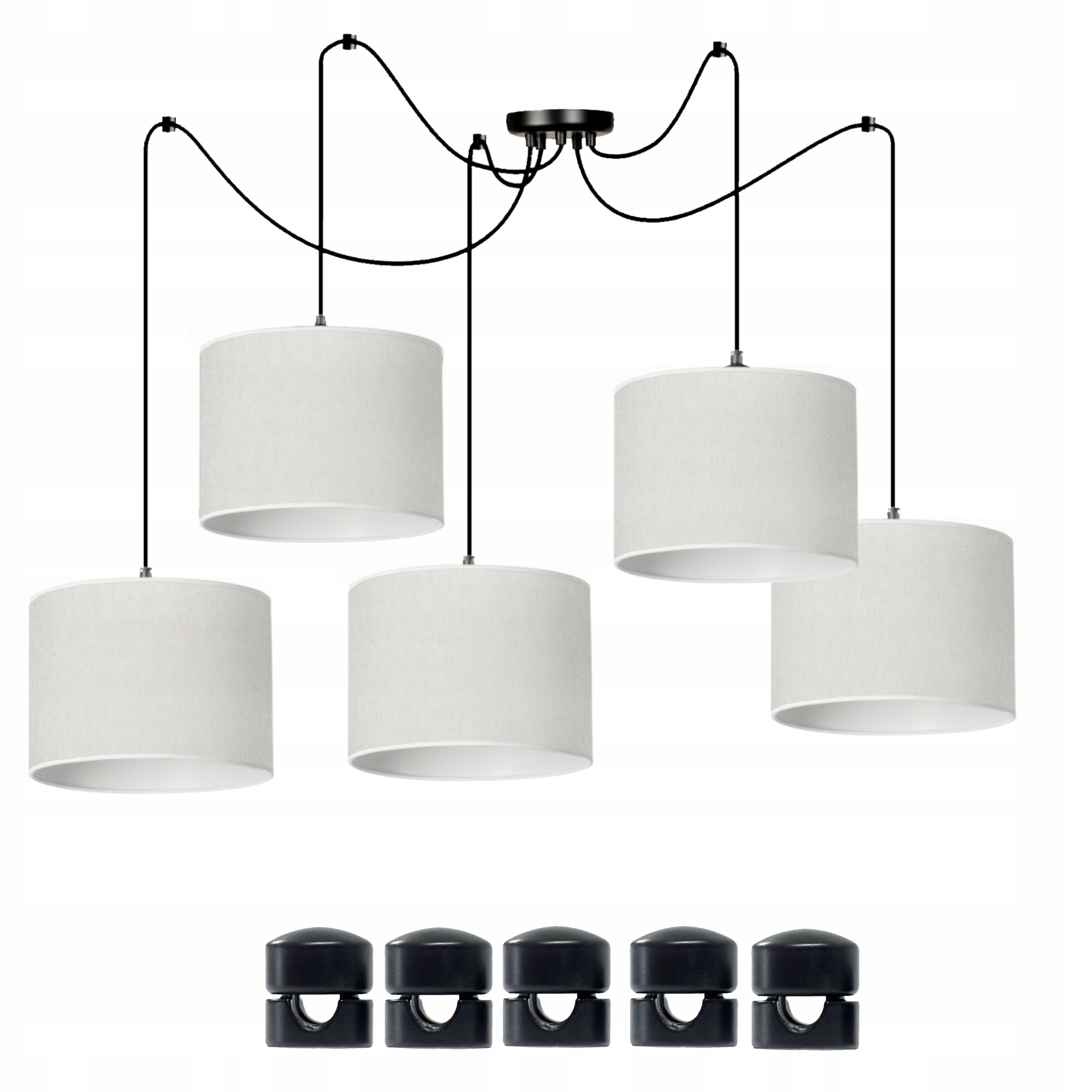 Závěsná lampa Spyder Pavouk Spider Led Abažur E27 Edison