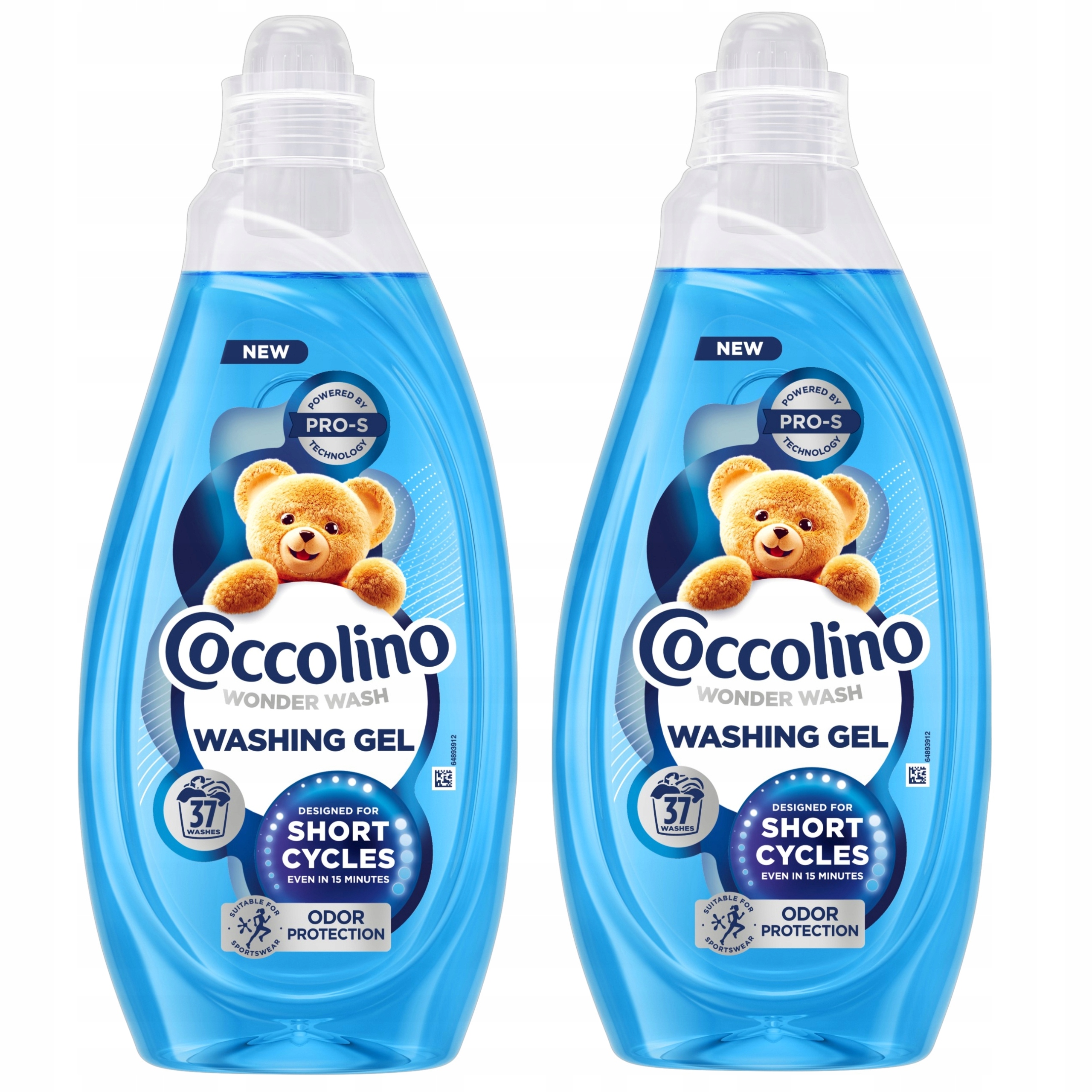 Levně Coccolino Wonder prací prostředek 2x 1,48 l ochrana proti zápachu