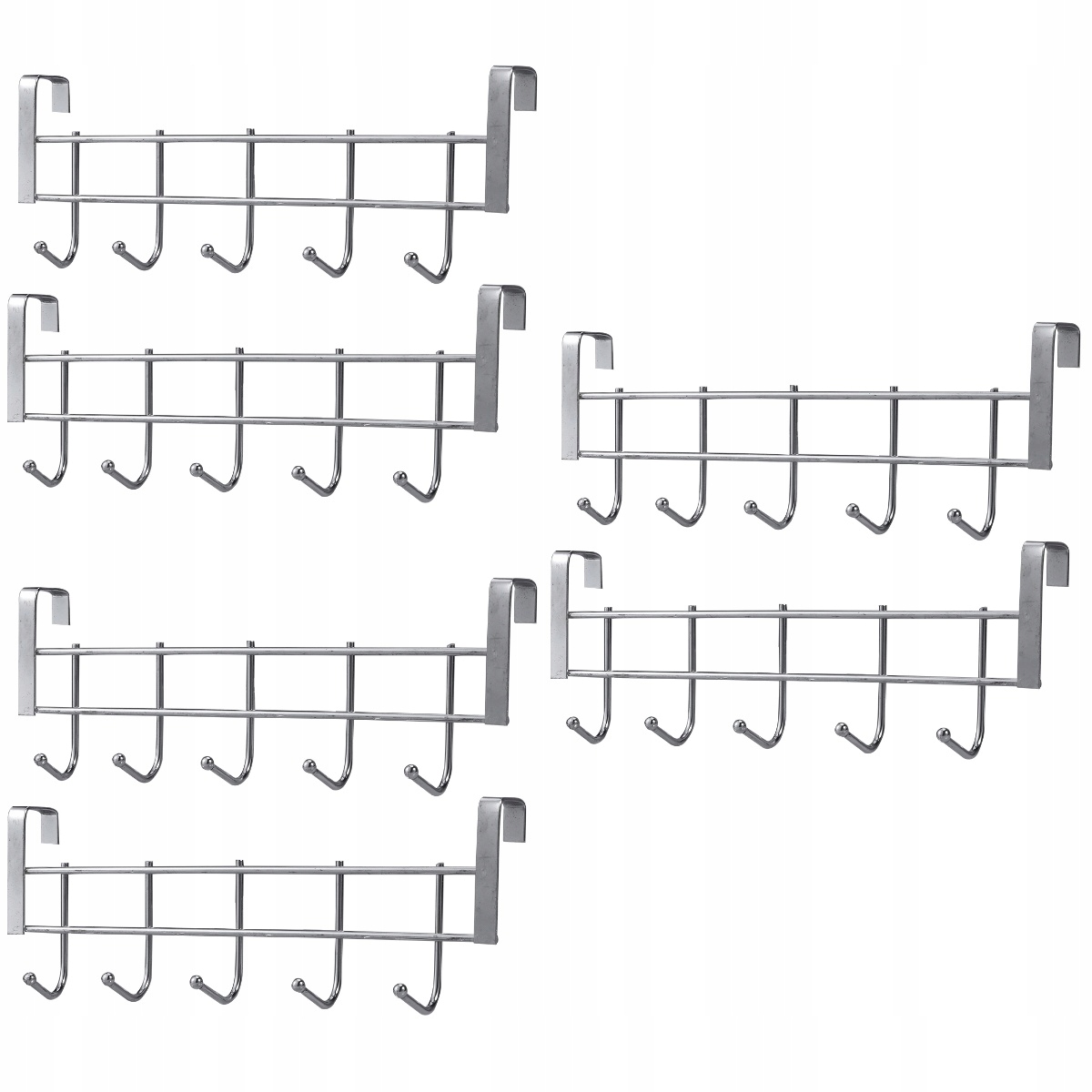 

6 sztuk hak Ponad drzwi haki do wieszania