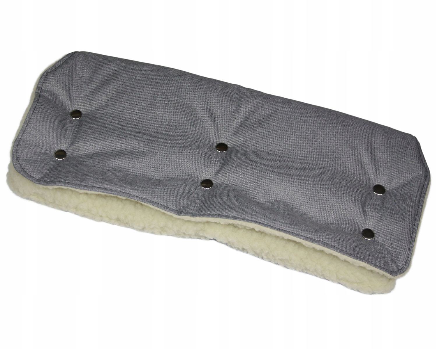 MUFKA DO WÓZKA SANEK RĘKAWICZKI FUTRO + GRATIS