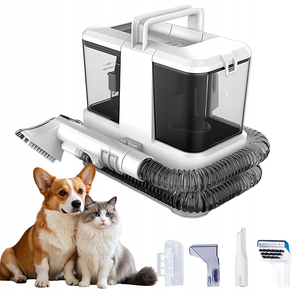 Vysavač 400 W Se 2 Nádržemi Na Čištění Záclon