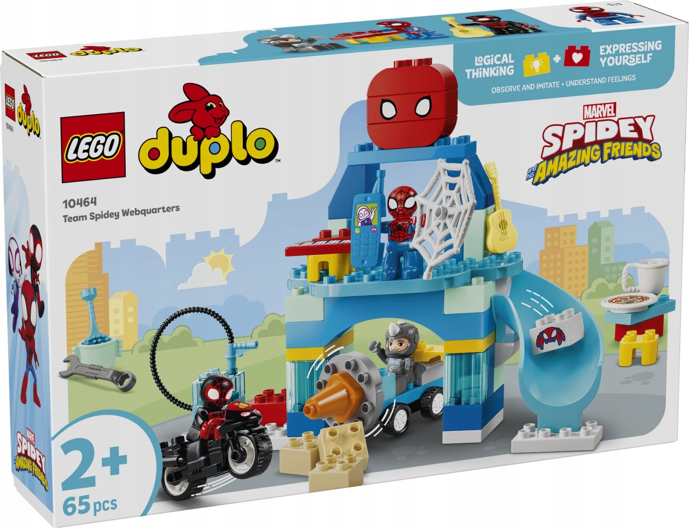 10464 Lego Duplo Úkryt pavoučího týmu Lego