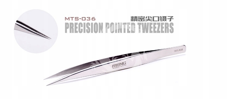 Pinzeta Precizní špičaté pinzety Meng Dspiae MTS-036