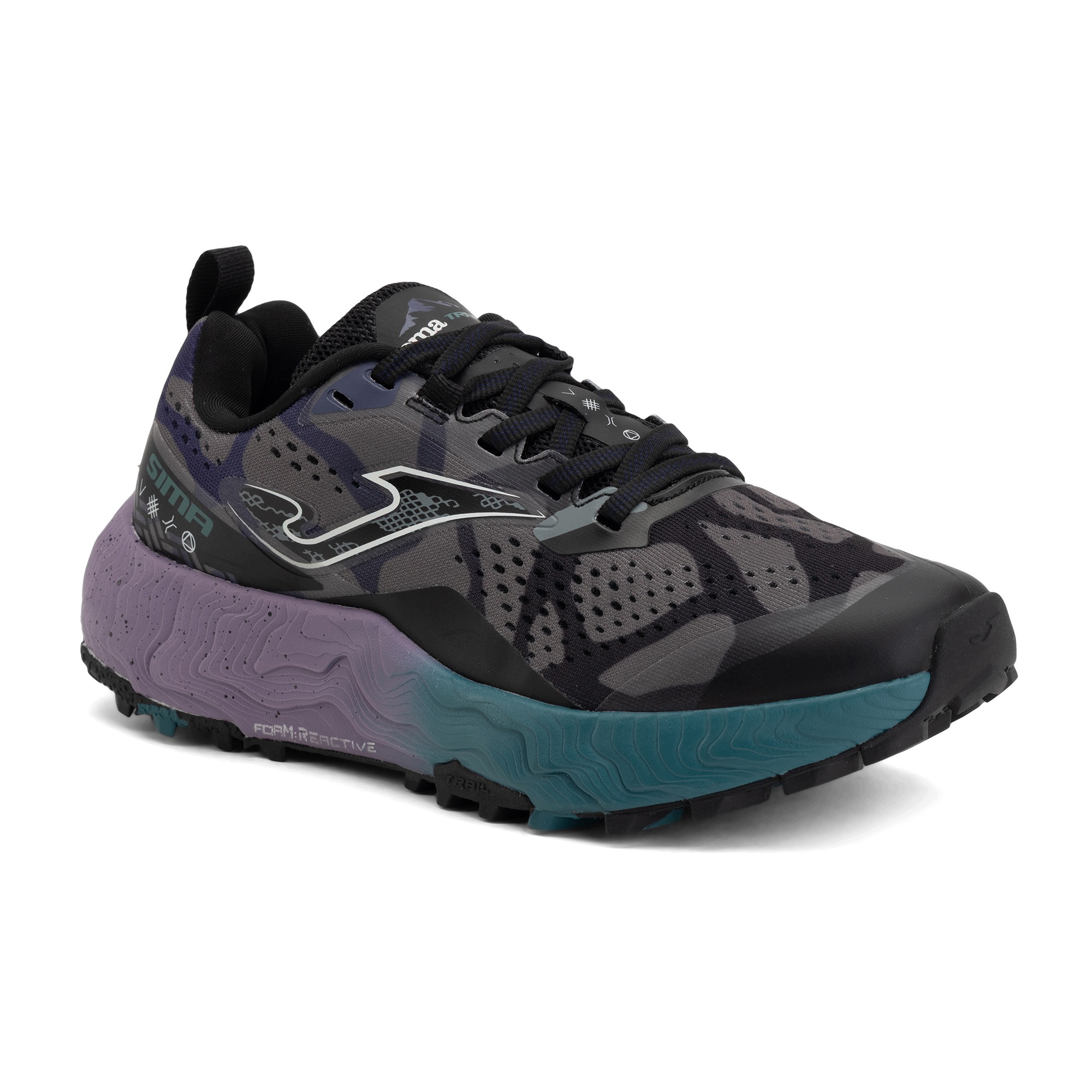 Buty do biegania damskie Joma Sima Lady black/purple