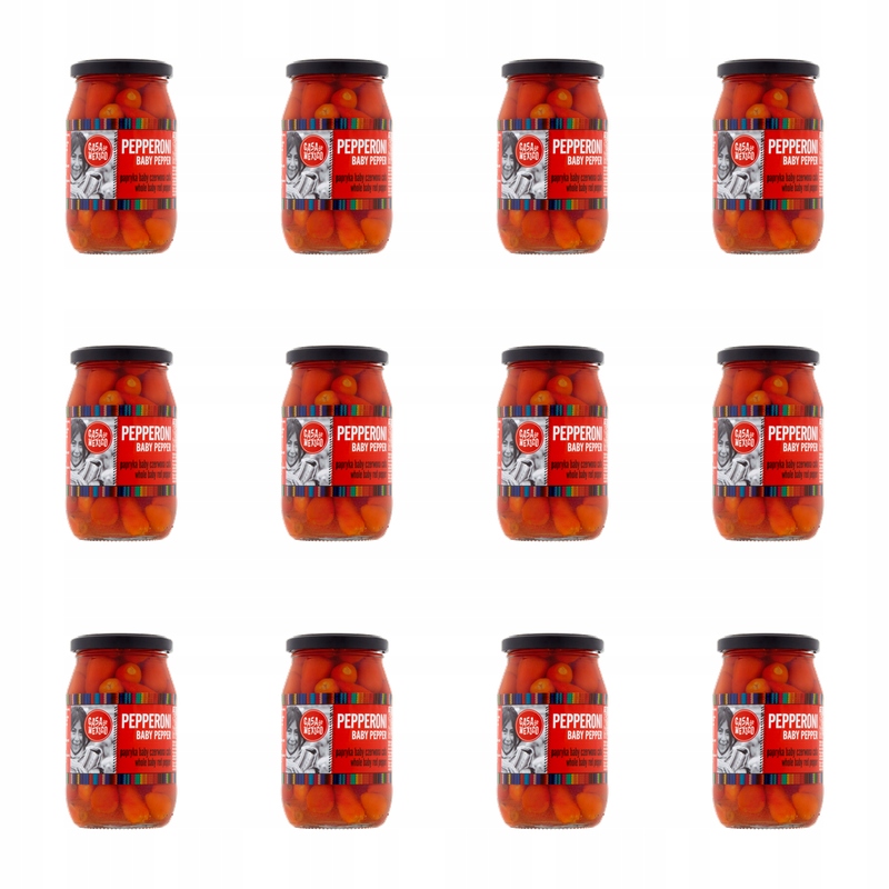 Casa de Mexico papryka pepperoni czerwona baby 325g X12