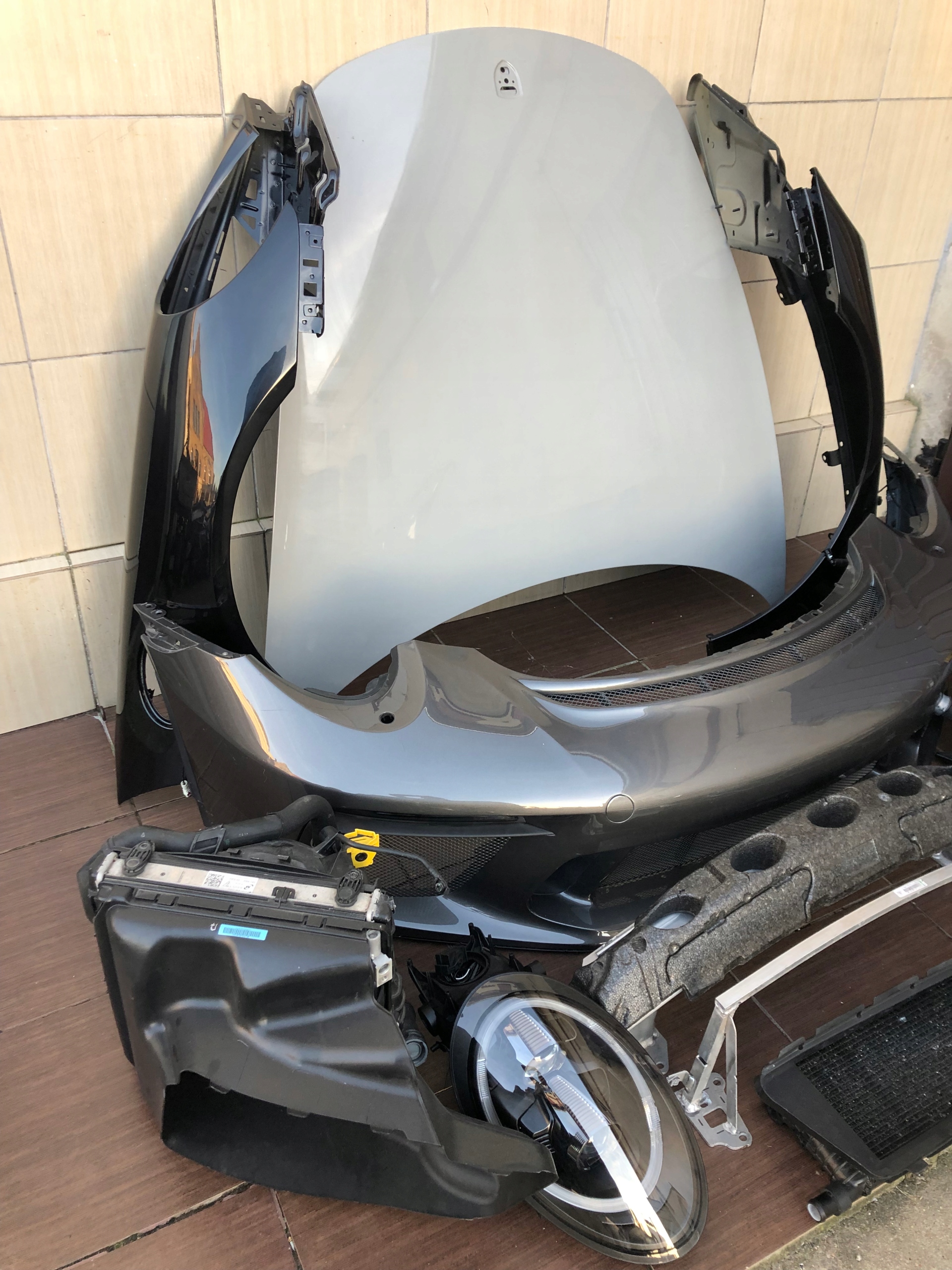 bonnet bumper fender light Porsche GT3 991.2 Lift