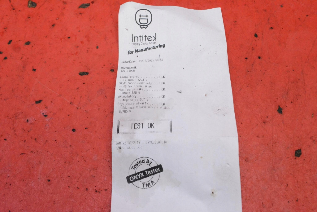 starter test 1489994 MINI COOPER R50 1.6 16V 116 KM 01-04