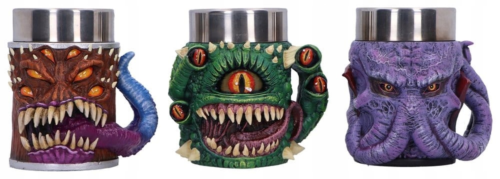 Dungeons & Dragons Sada 3 mini hrnků Mini Monsters 9 cm