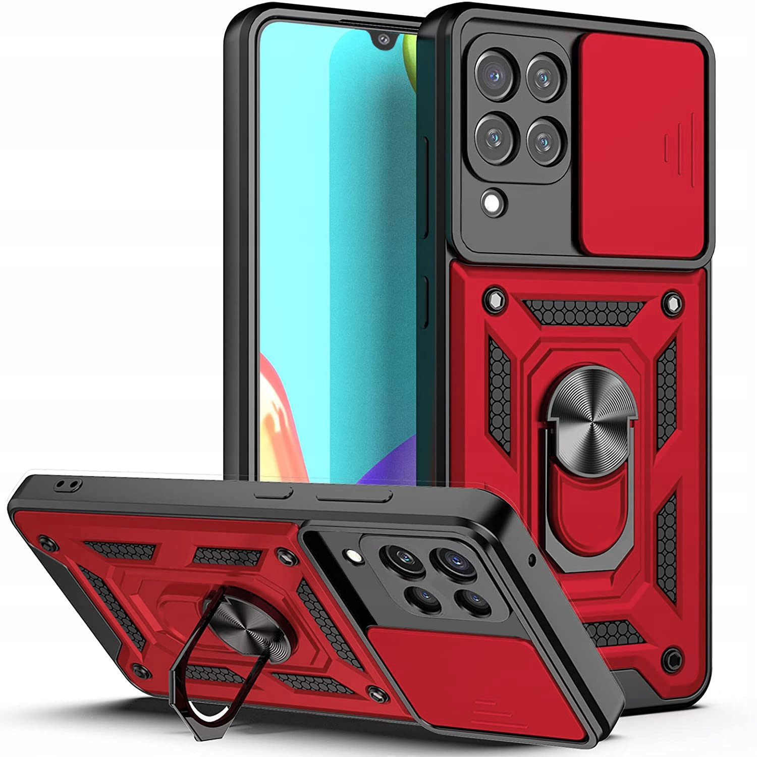 ETUI PANCERNE SLIDE DO SAMSUNG A12 / M12 +SZKŁO Kod producenta slide03 slide camshield