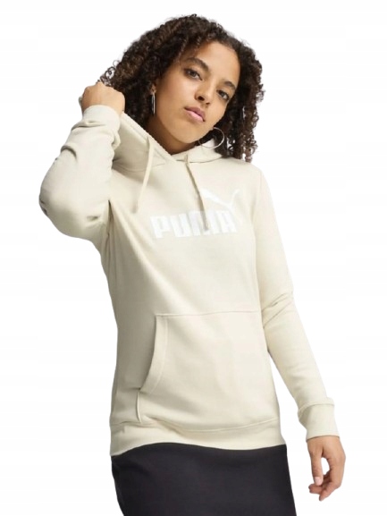 Mikina dámská Puma béžová 682391-87 s kapucí S béžová S