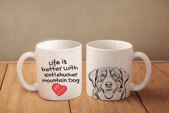 

Entlebucher Kubek ceramiczny z nadrukiem
