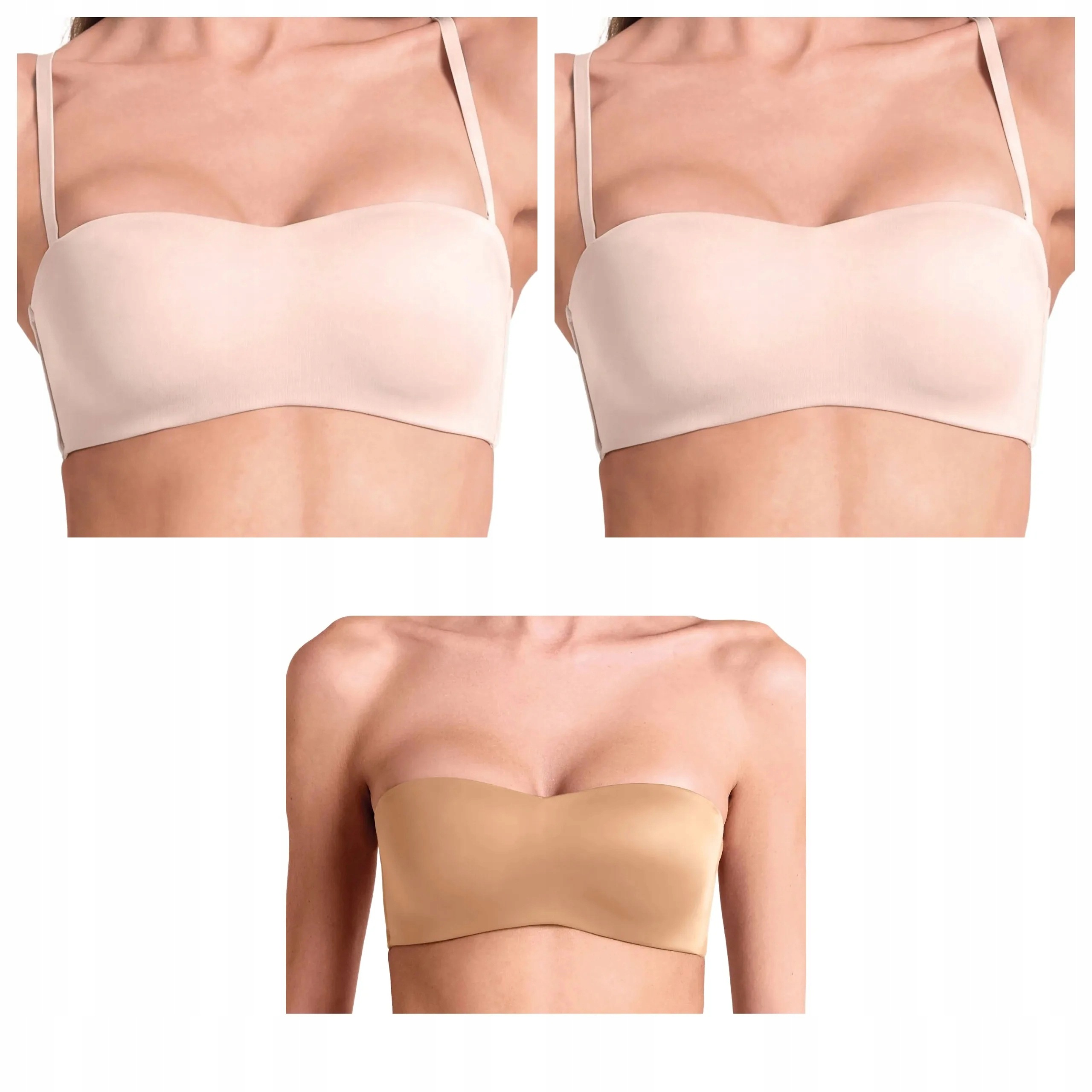 3 ks Podprsenka Lormar Feel Ultrashine 2x talco zlatá S