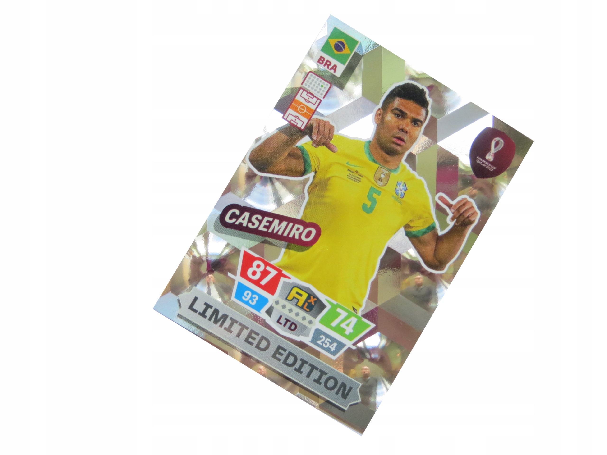 Panini Fifa World Cup Qatar 2022 Karty Piłkarskie Limited Casemiro Mała