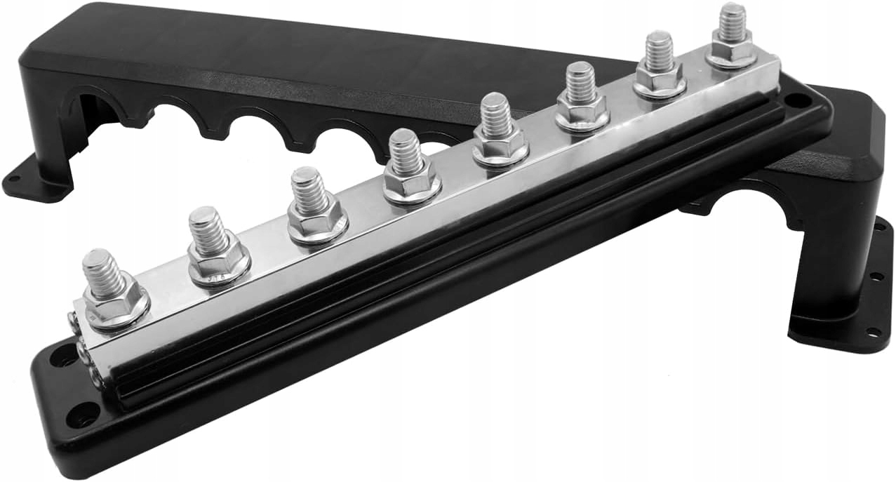 Busbar 600A 48V 8 Pin Szyna Zbiorcza Niklowana Miedź Pokrywa