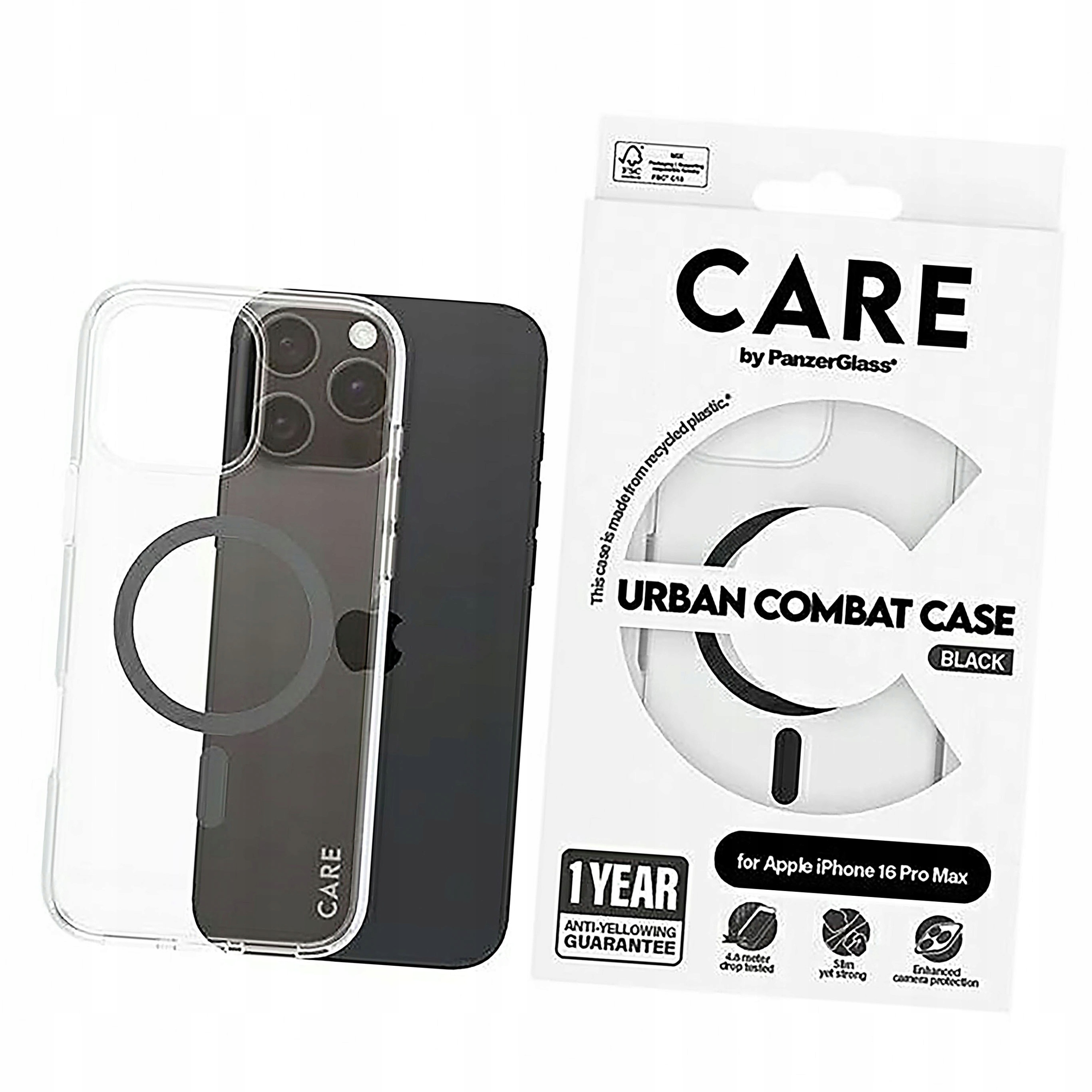 Etui Care by PanzerGlass Flagship Case z MagSafe do iPhone 16 Pro Max