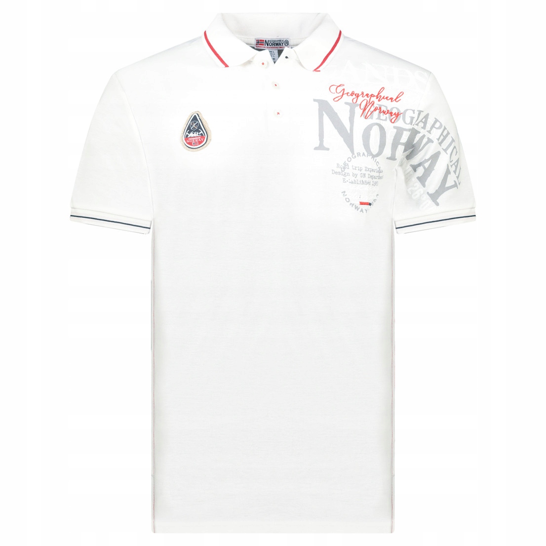 Geographical Norway polokošile pánská Kadventure Men L bílá
