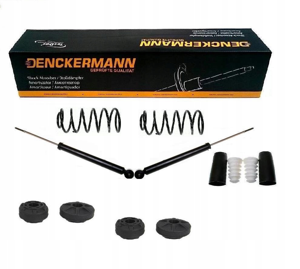 Tlumiče Pružiny Hyundai Getz Zadní Sada Kryty