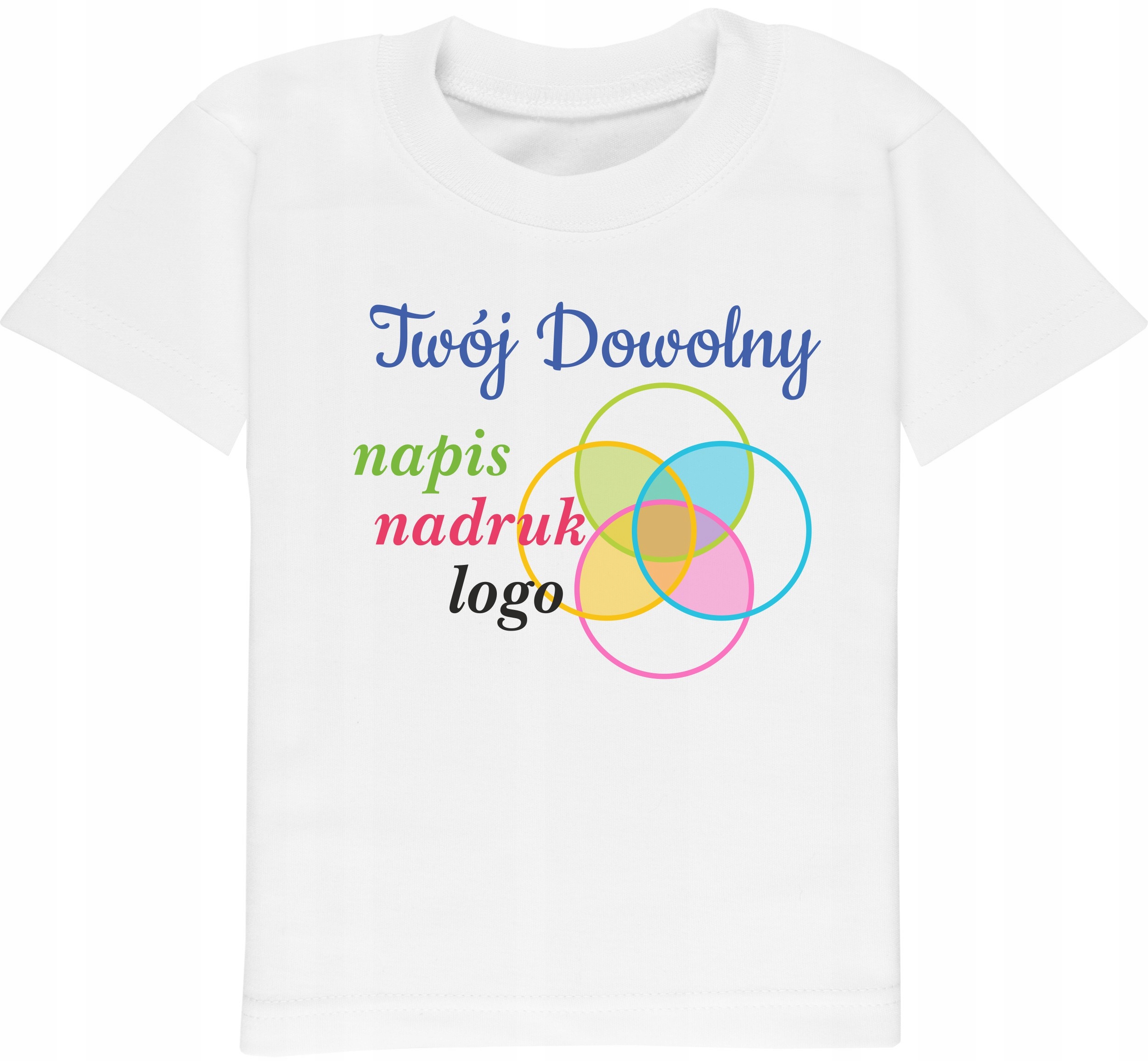 

Koszulka t-shirt z własnym nadrukiem, Twoje logo