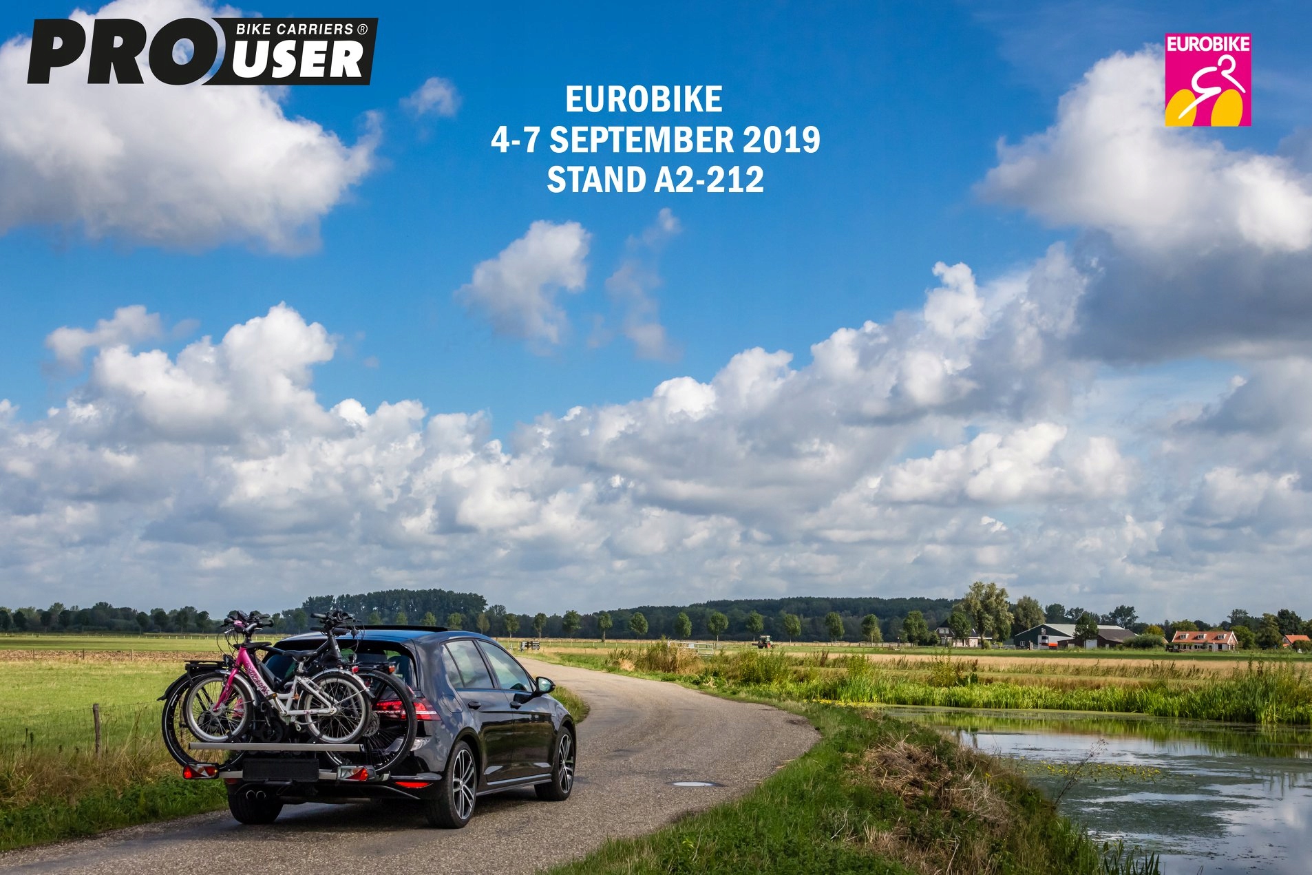 BAGAZNIK ROWEROWY NA HAK NA 2 ROWERY PROUSER Bicycle mounting point frame circle