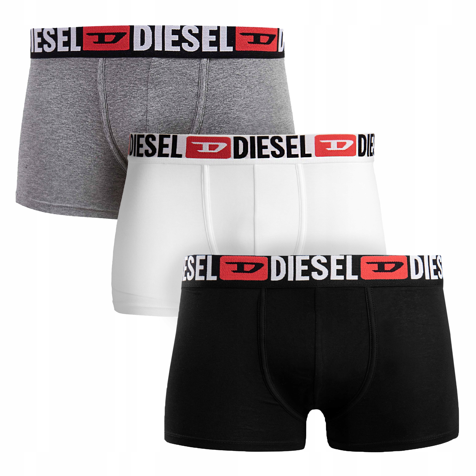 Pánské boxerky Diesel Pánské boxerky Diesel XXL černá/šedá/bílá