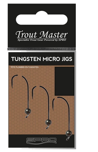Spro Tungsten Micro Jigs Natural 0,9G Roz 6