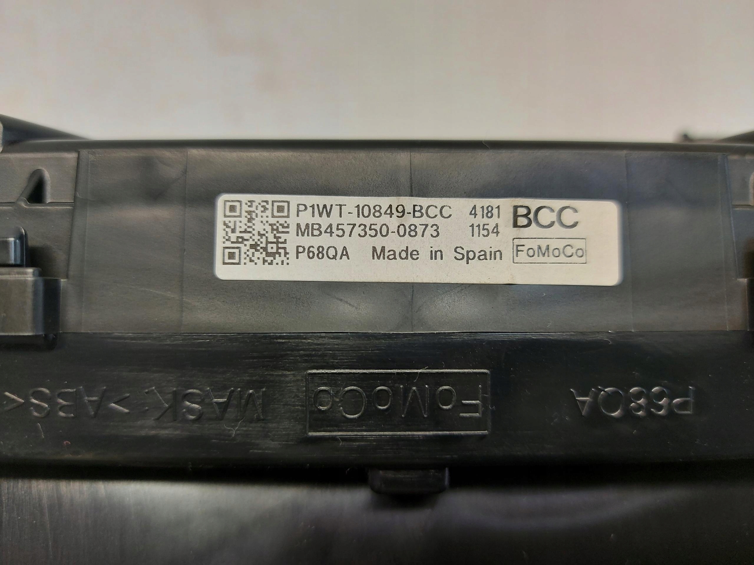 Ford Ranger VI 6 2025r dials dials EKRAN P1WT-10849-BCC