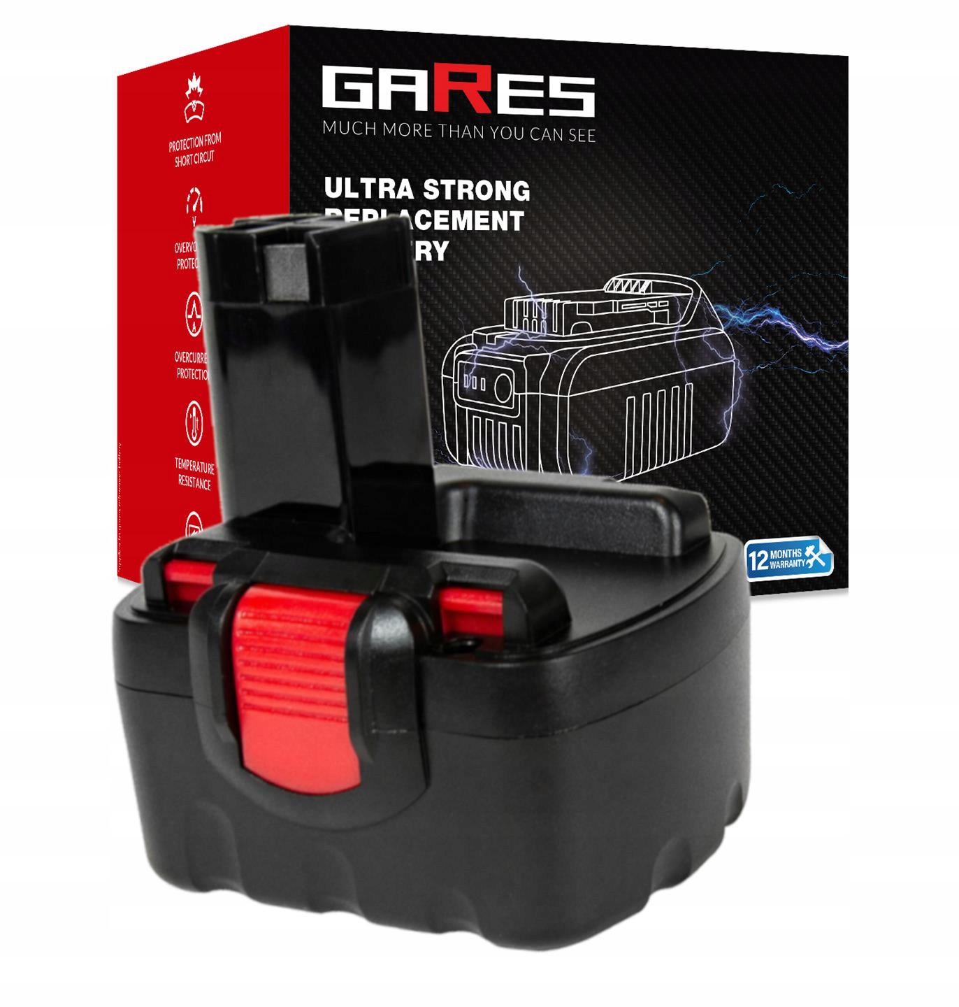 Baterie Akumulátor pro Bosch Gsr 14.4VE-2 2Ah