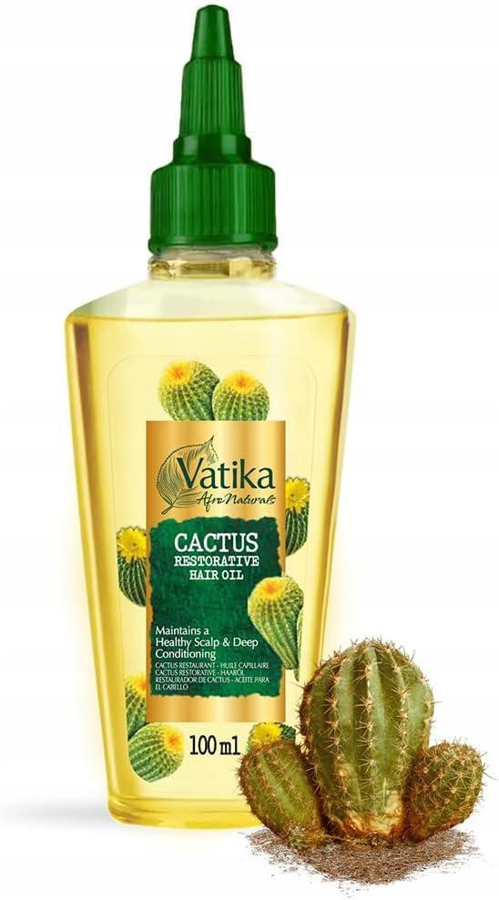 Dabur Vatika Cactus posilující a regenerační olej na vlasy 100 ml 1 ks