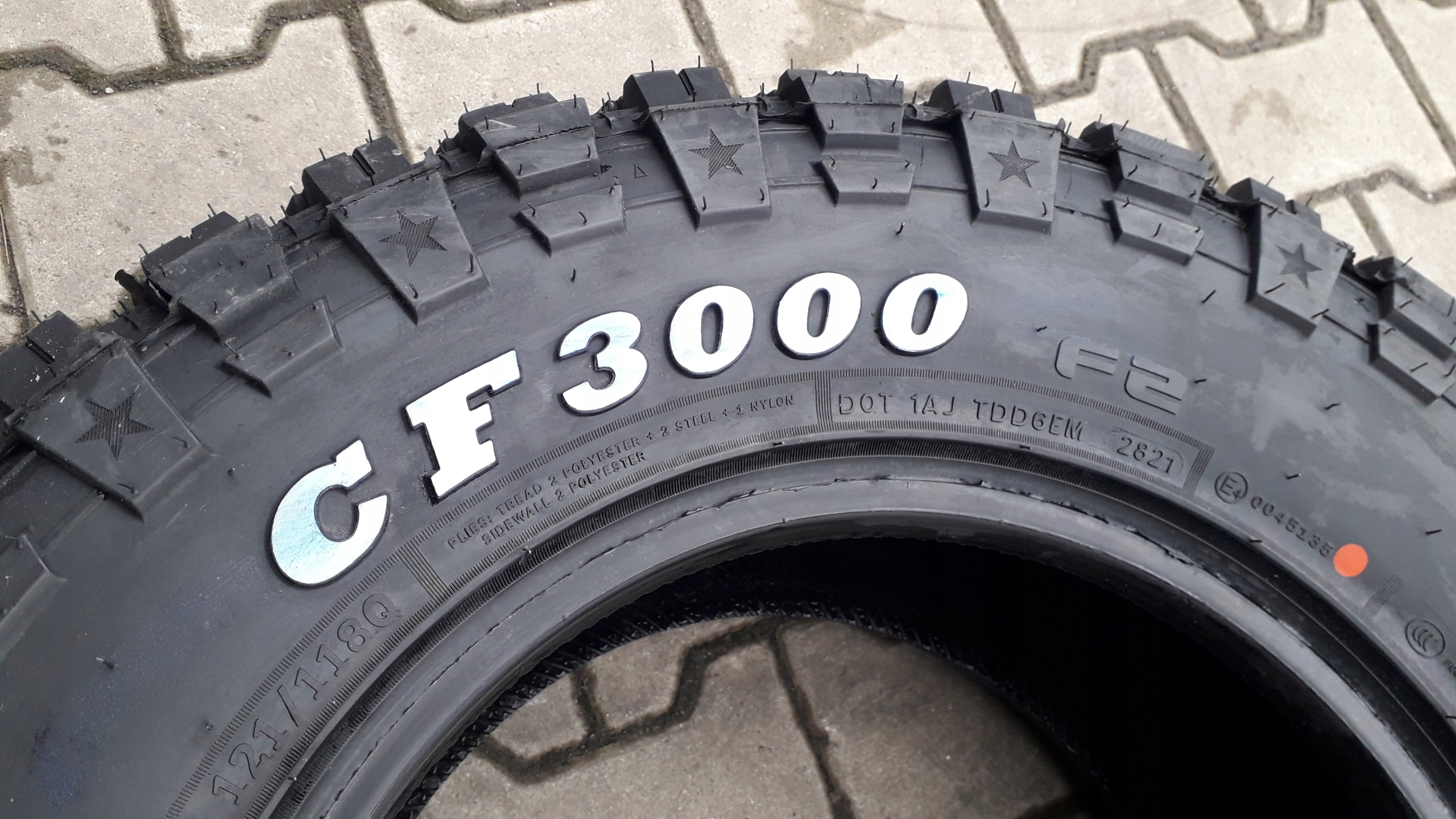 4x COMFORSER 265 70R16 CALOROCZNE HIT BIALE LITERY Model CF3000