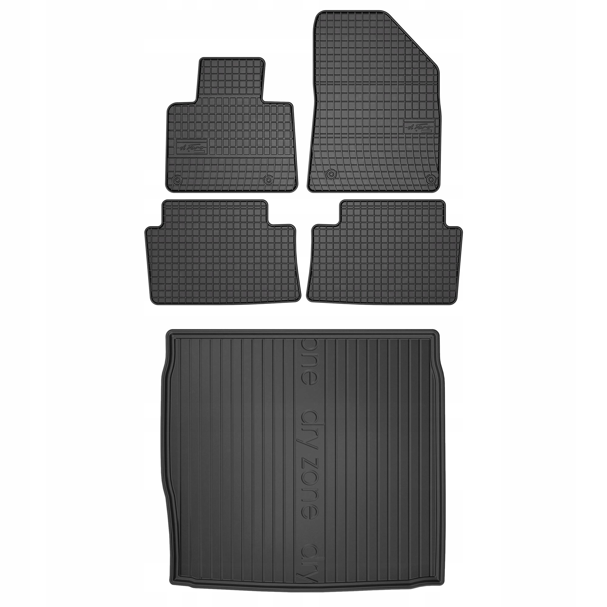 Sada gumových kobercov a rohoží Citroen C5 II 2008-2017