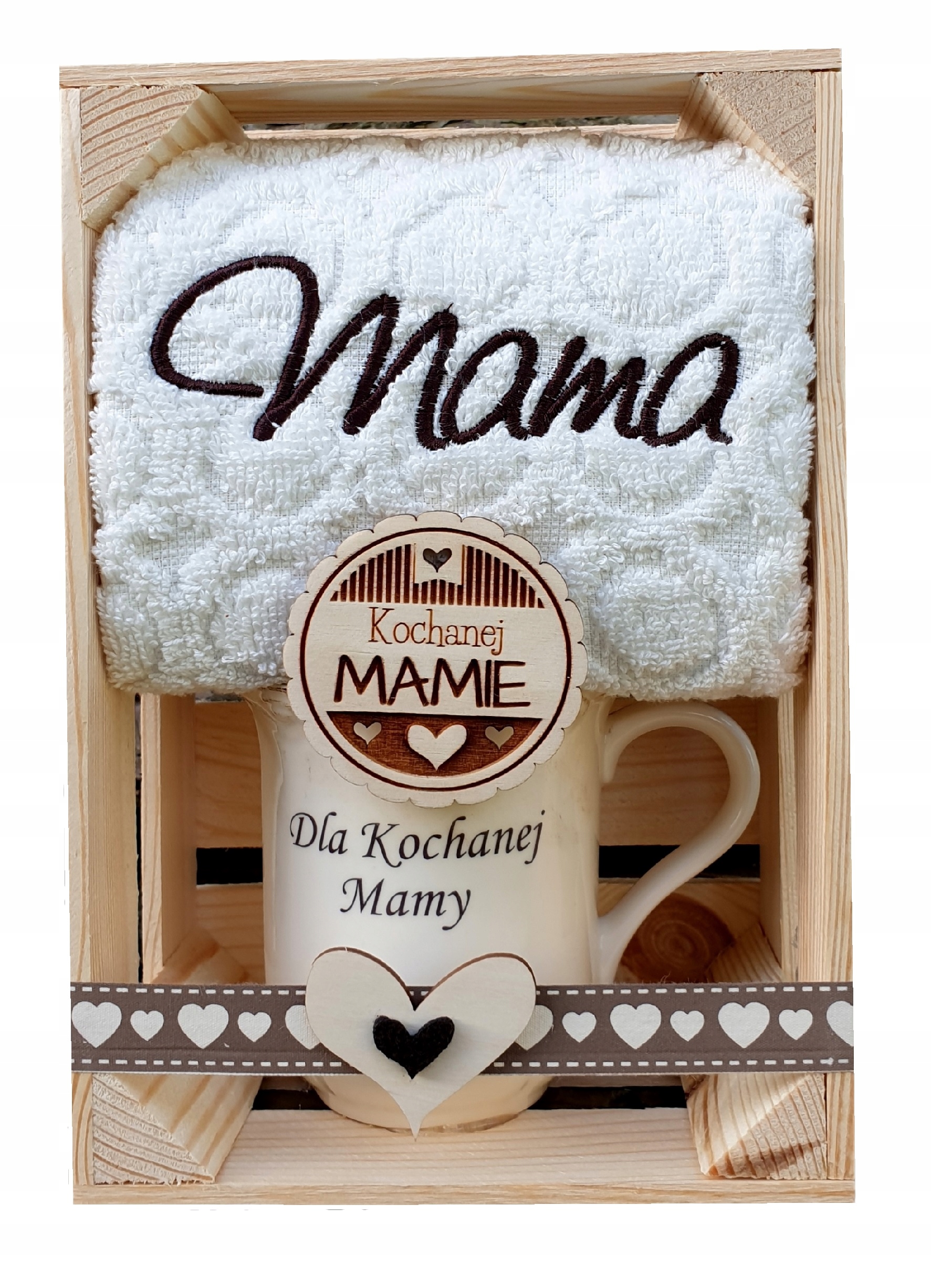 

Gustowne podziękowanie dla Mamy,