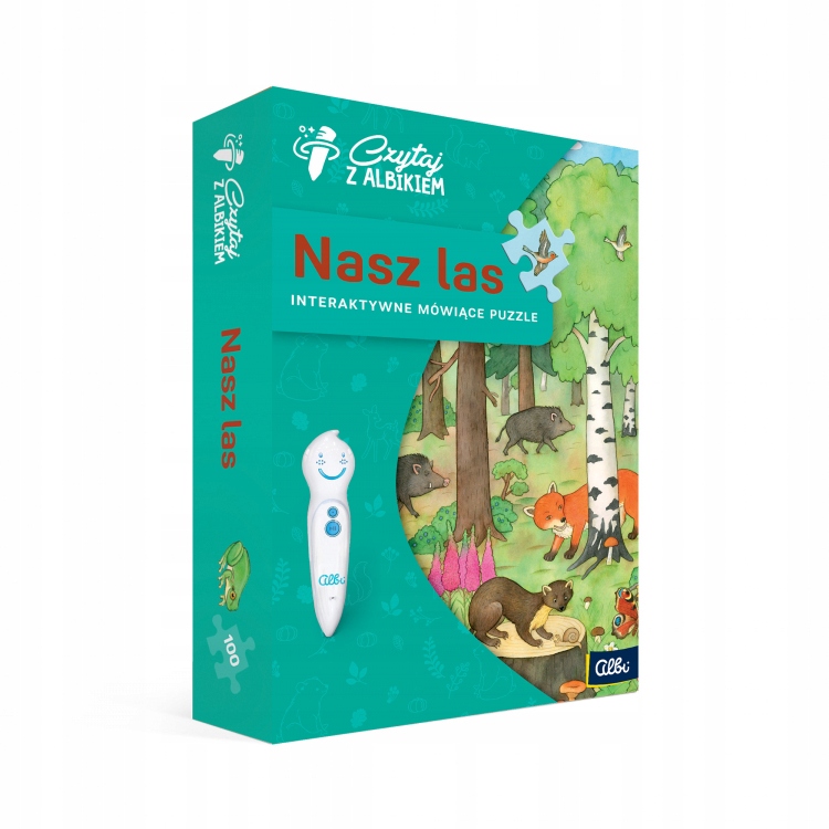 

Albi Czytaj z Albikiem Nasz Las Puzzle 100 Ele