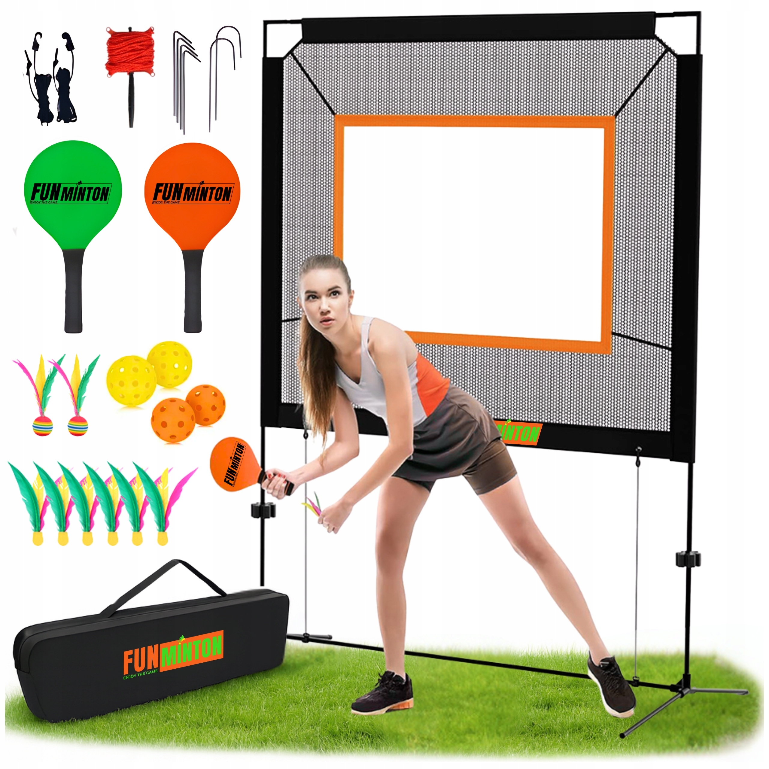 Dárek pro děti k narozeninám Sportovní dovednostní hra Funminton Sada