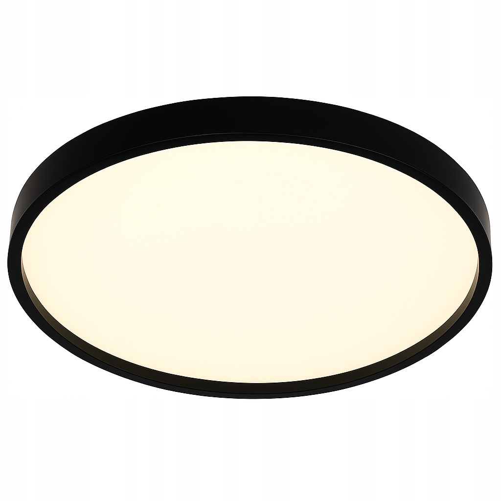 Panel stropné svietidlo Led 42 W 50 cm Čierny