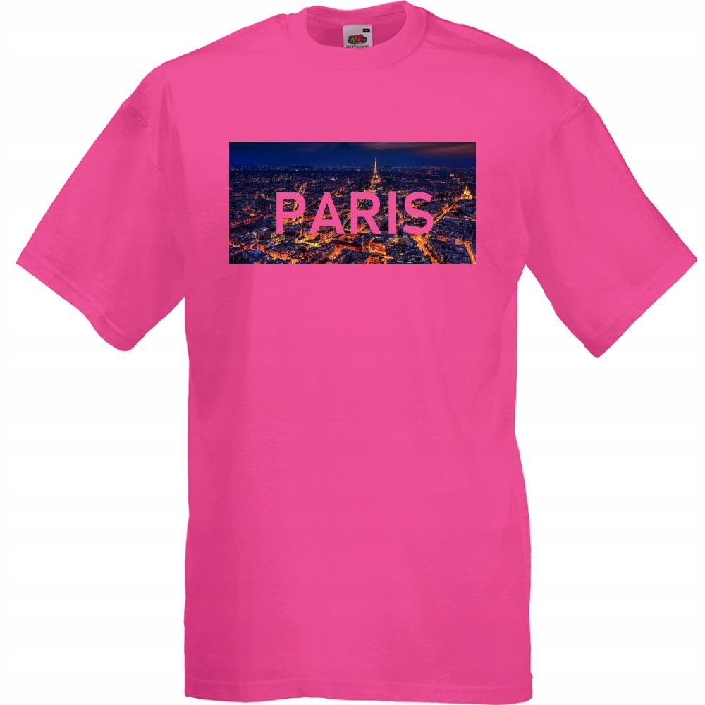 

Koszulka Paris Paryż Francja XXL fuksja