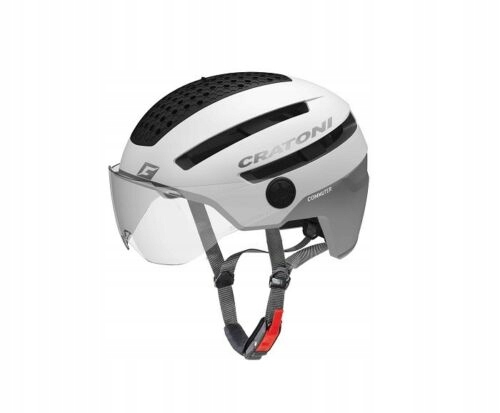 Cyklistická přilba Cratoni Commuter White Matt M 54-58 cm E-Bike