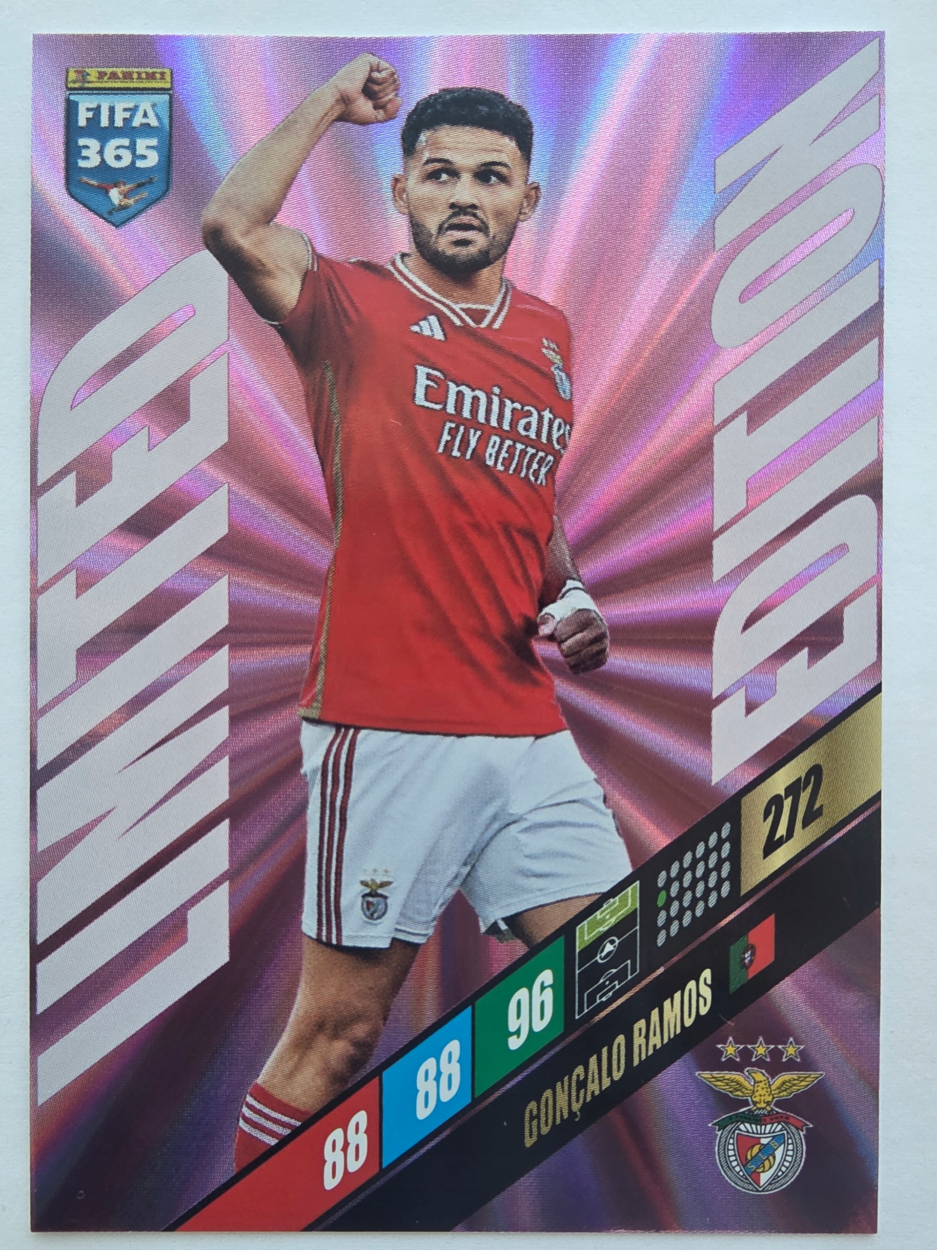 2024 Panini Fifa 365 Goncalo Ramos Benfica Limited Edition /NU24
