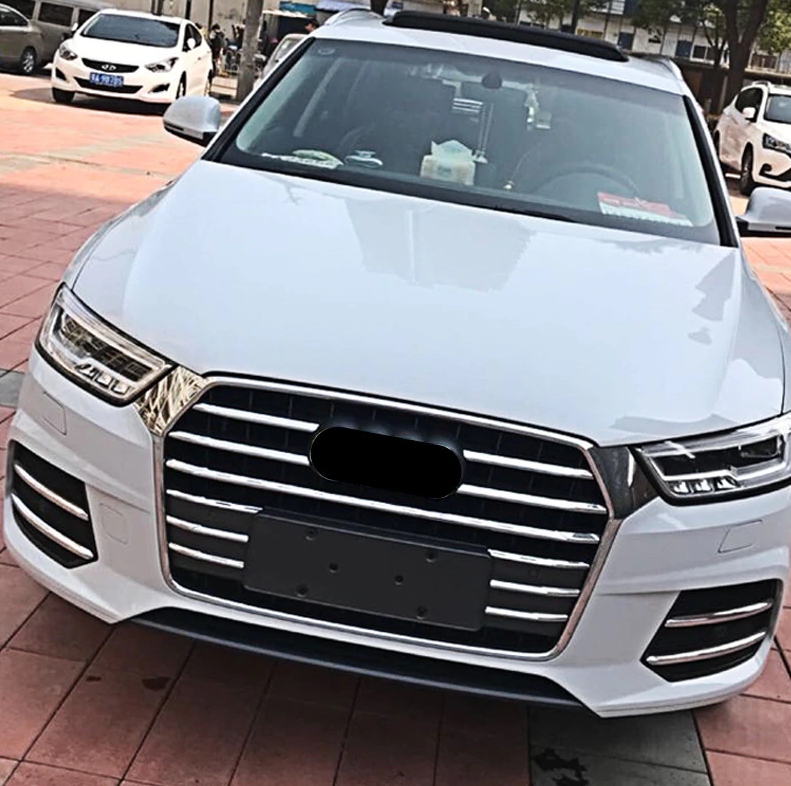 GRILL ŚRODKOWY CHROM LISTWY 11szt Audi Q3 2016 Numer katalogowy producenta 555