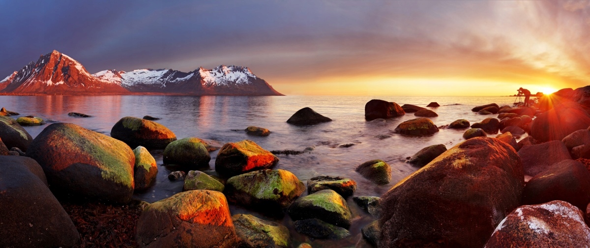

Fototapeta Flizelinowa Ocean Norwegia 250x104