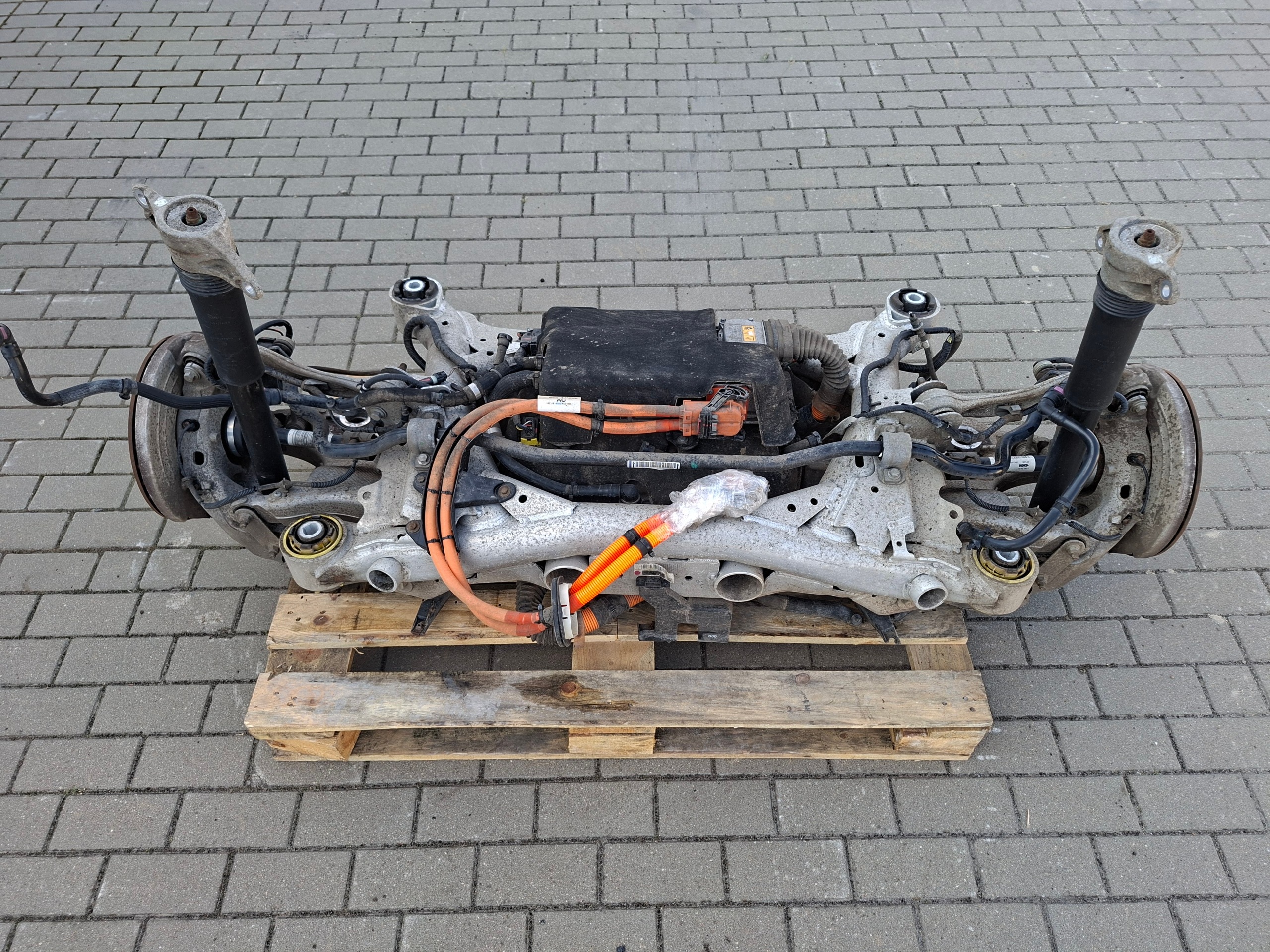 suspension beam rear part engine rear NAPED KOMPLET JAGUAR and-PACE X590 EV400