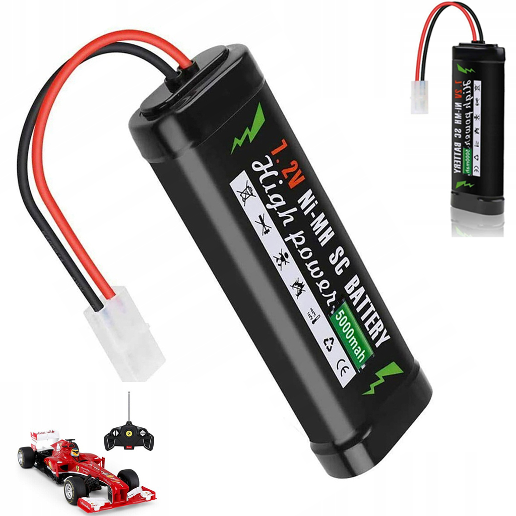 Akumulator Pakiet Nimh 5000 Mah Bateria Do Samochodów Rc