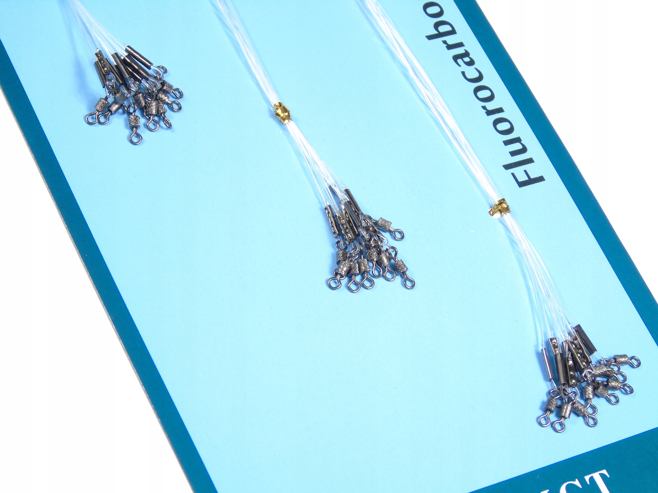 PRZYPONY FLUOROCARBONOWE 30szt SZCZUPAK SANDACZ