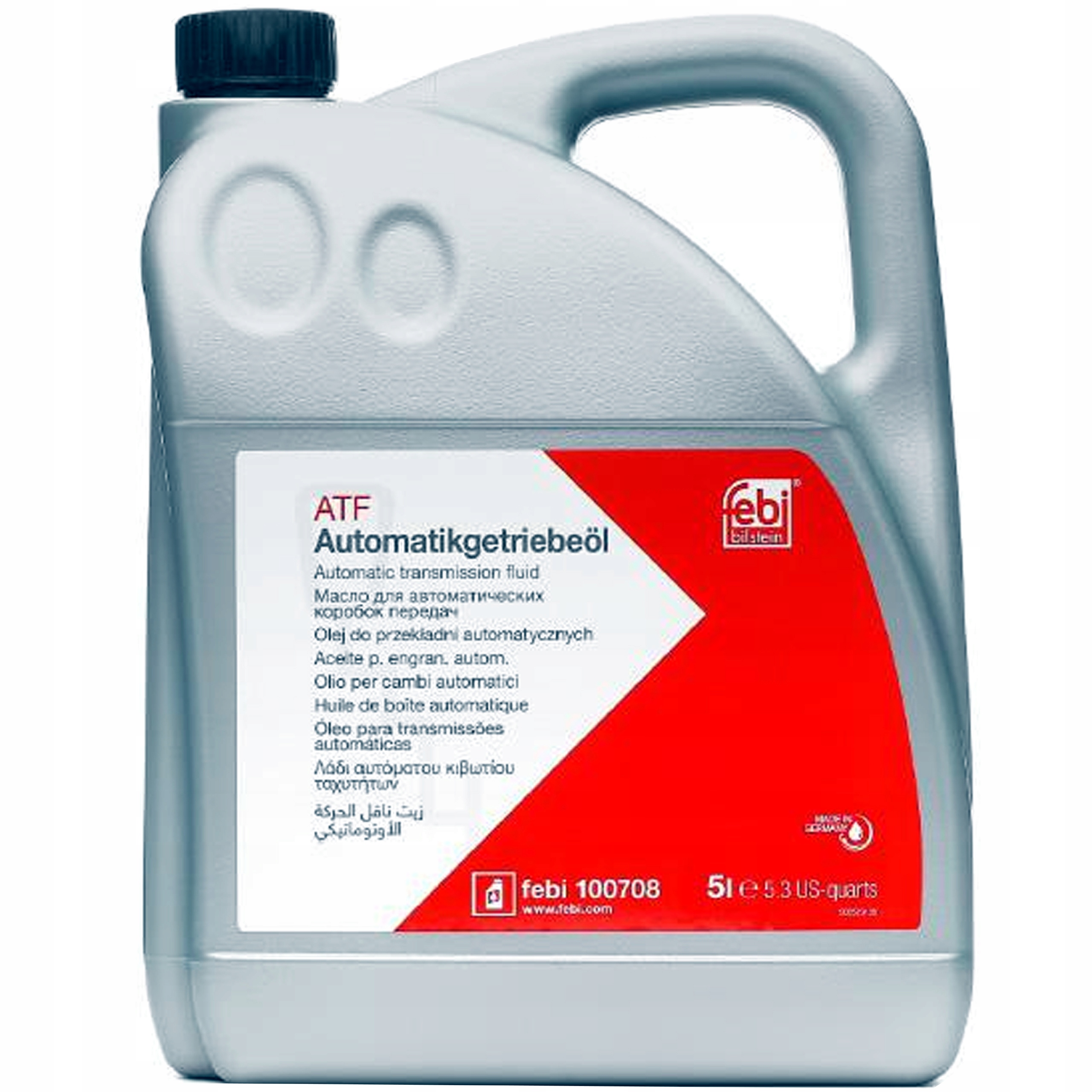 FEBI 100708 ATF 5L - MB 236.16 / 236.17 масло ASB