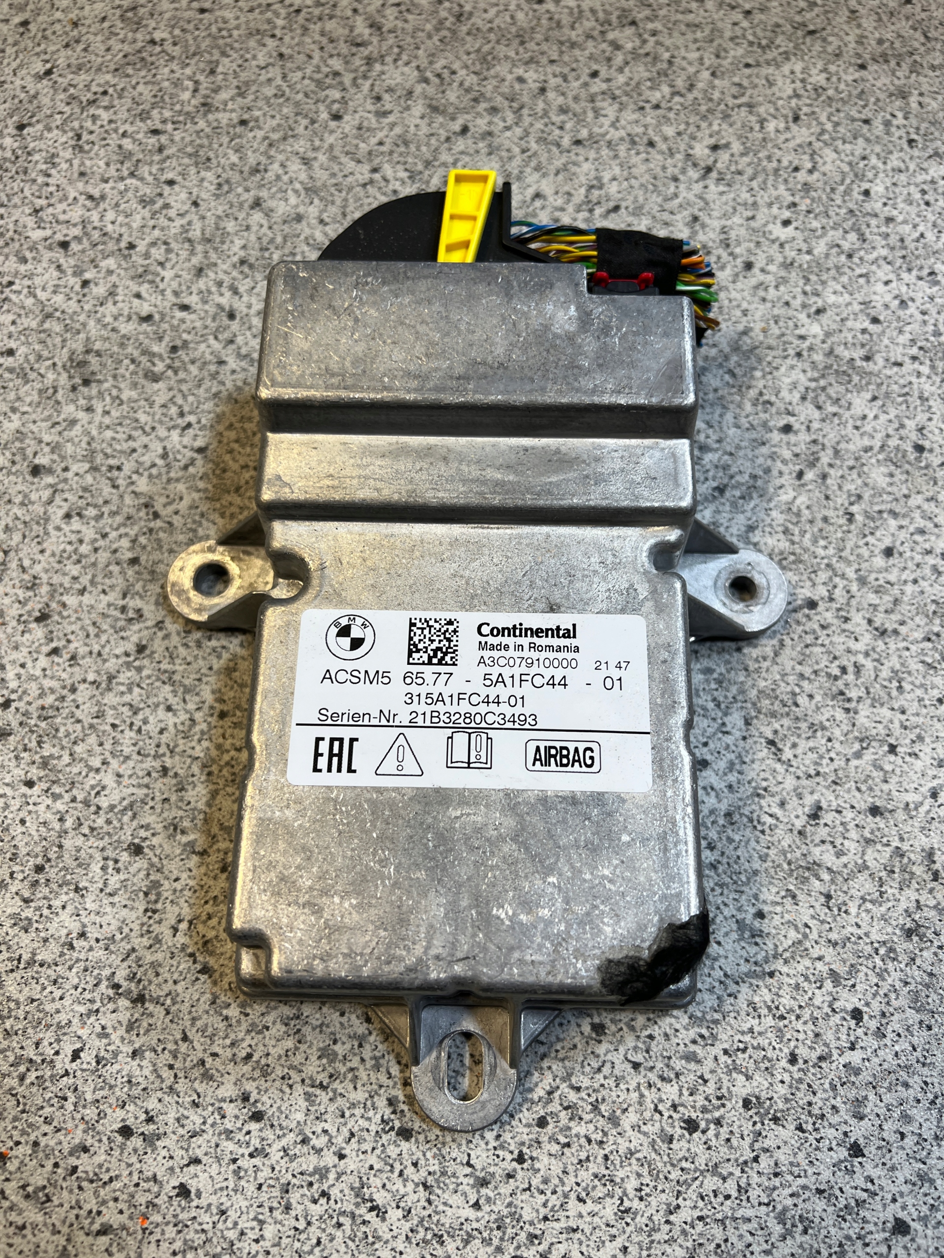 BMW G20 G21 MODUL SENSOR AIRBAG 5A1FC44