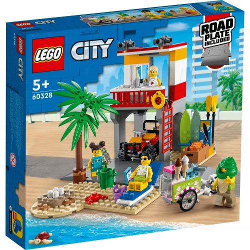 Lego 60328 City – Záchranné Stanoviště Na Pláži