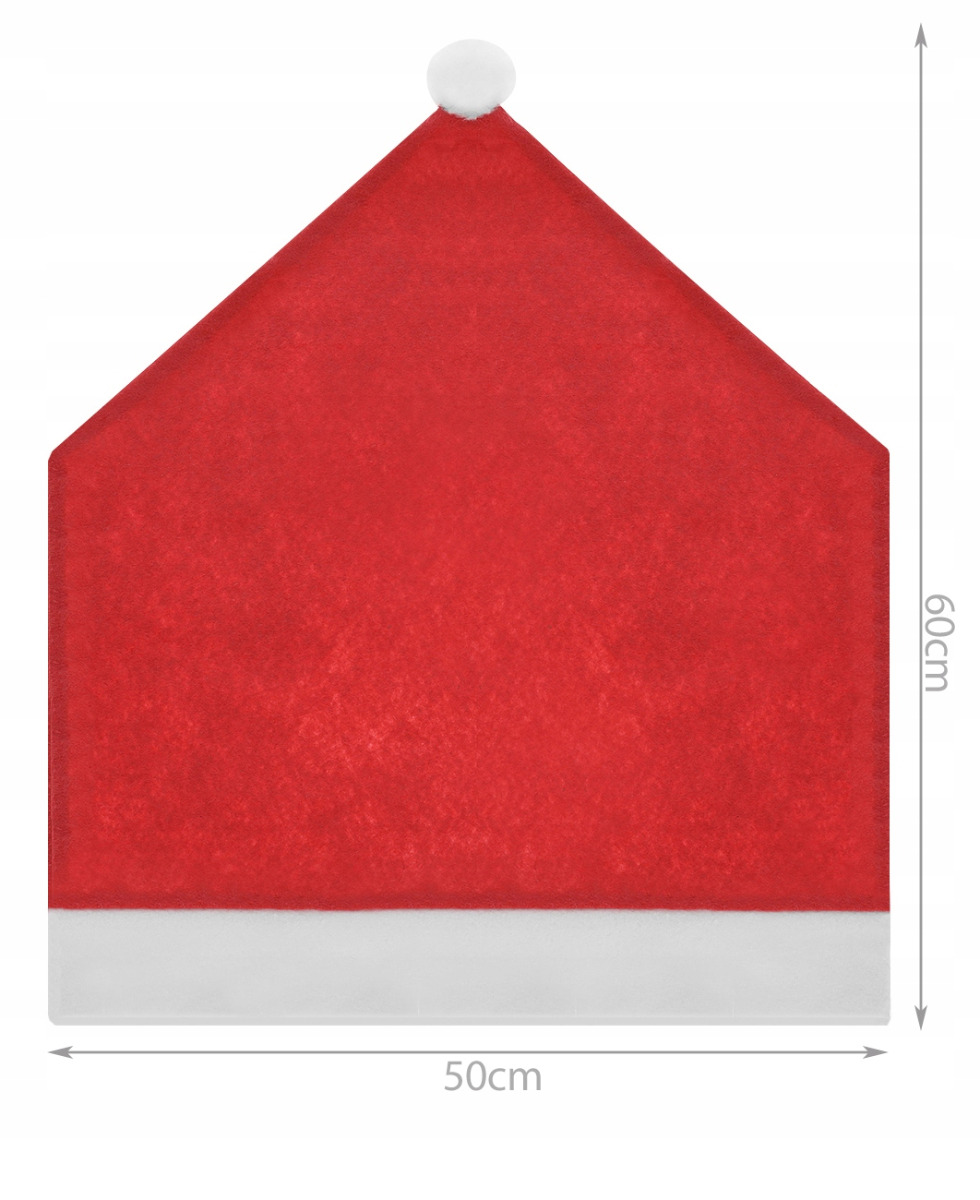 POKROWCE NA KRZESŁA czapka mikołaja ŚWIĘTA OZDOBA Kod producenta SW49
