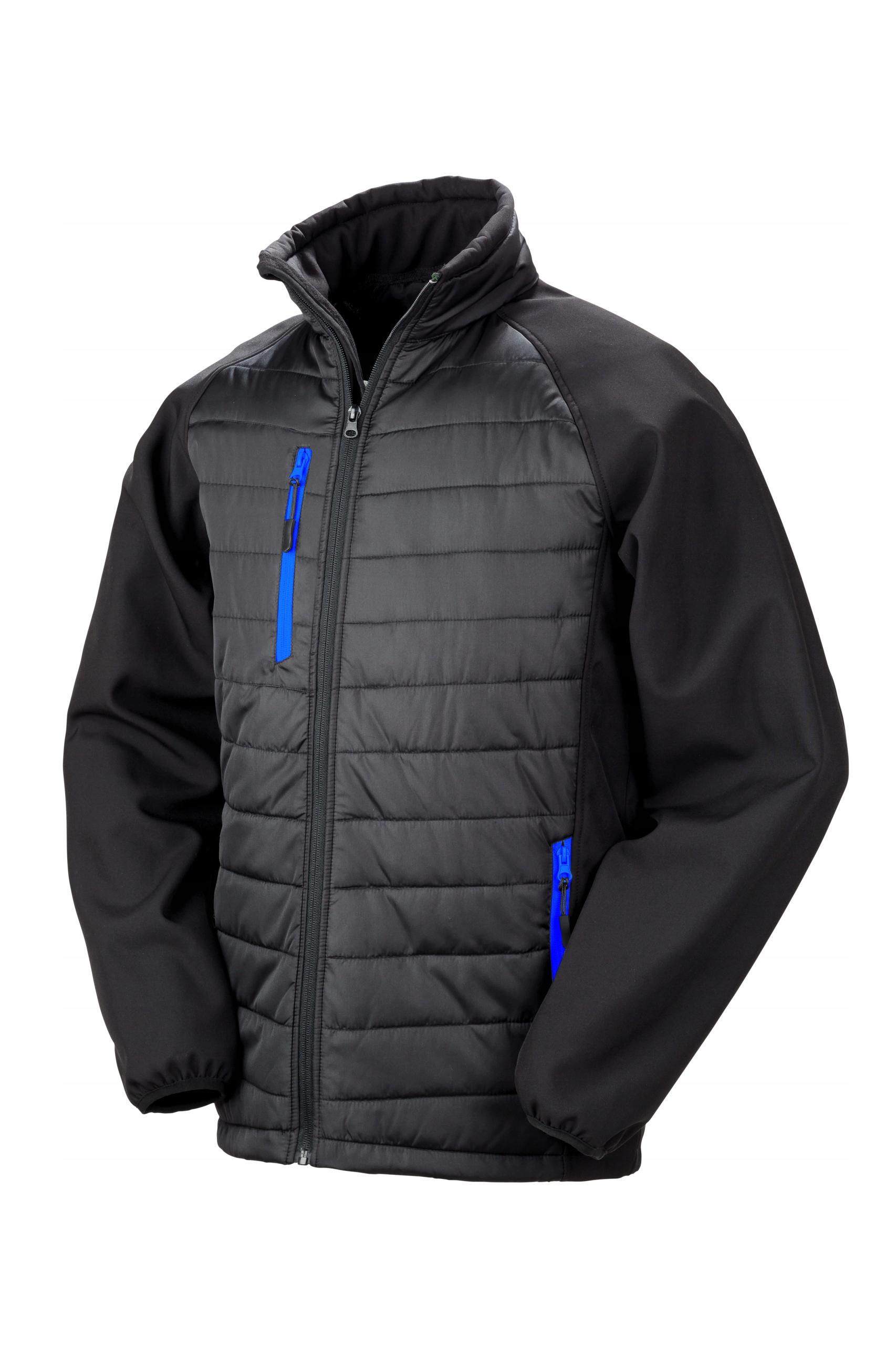 Bunda Black Compass Softshell bez kapuce Černá vel. L